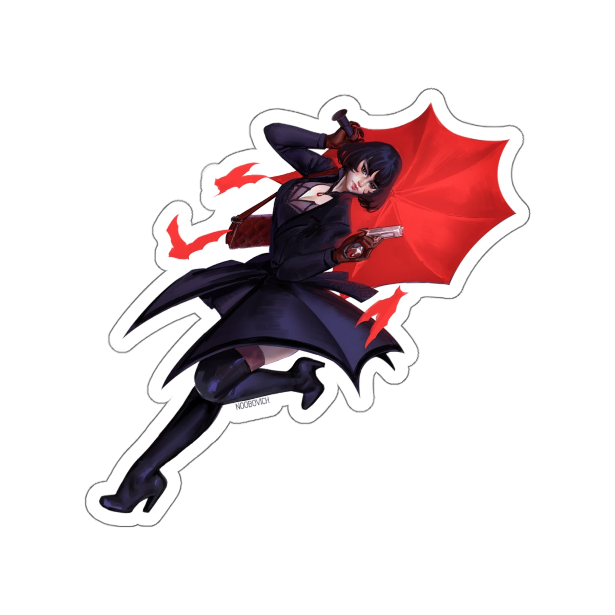 Mina - Die-Cut Stickers
