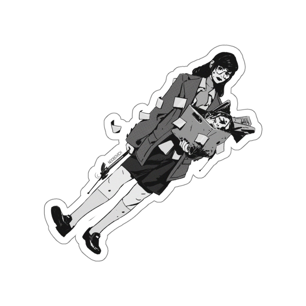 Dead HR - Die-Cut Stickers